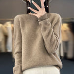 Luxurious 100% Merino Wool Cashmere Women's Sweater