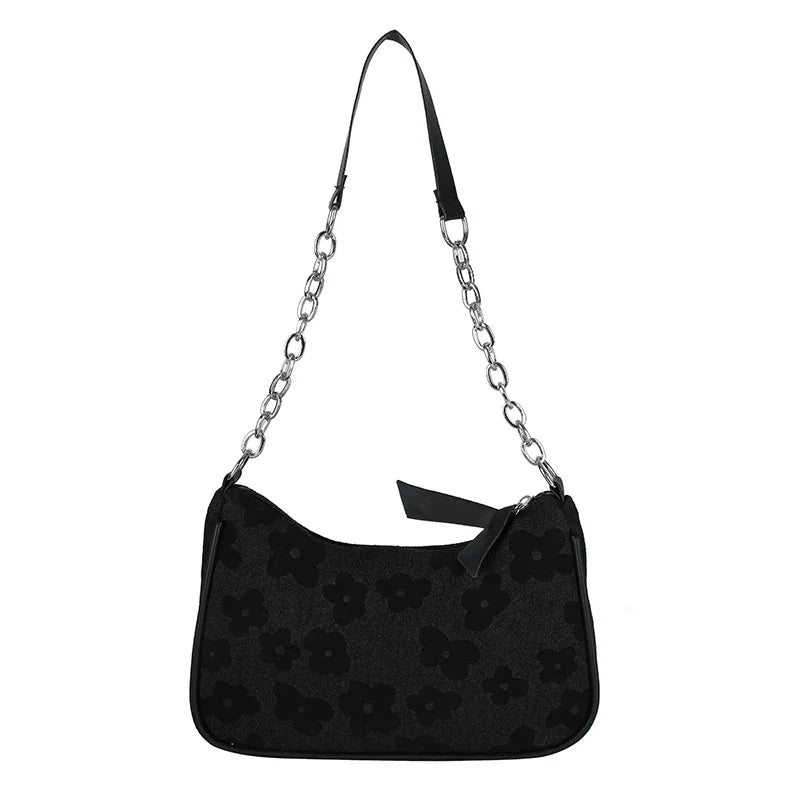 Small Felt Shoulder Bag for Women