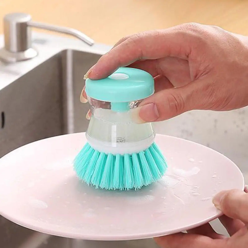 Astronaut Automatic Soap Dispenser Dish Brush