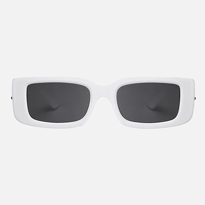 Retro Rectangle Cycling Sunglasses for Men and Women UV400 Protection