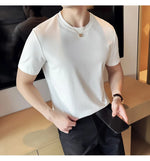 Men's Summer Ice Silk Cotton T-Shirt