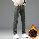 HIQOR Men's Fleece-Lined Winter Pants