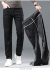 HIQOR Men's Fleece-Lined Winter Pants