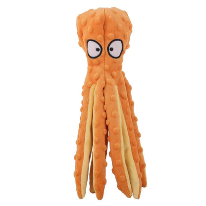 Interactive Plush Dinosaur Chew Toy for Small Dogs and Cats