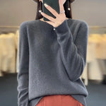 Luxurious 100% Merino Wool Cashmere Women's Sweater