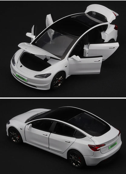 Model 3 Alloy Diecast Car - Sound & Light