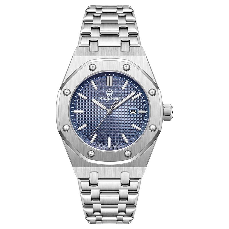 PAAZOMU Luxury Waterproof Men’s Quartz Watch – Stainless Steel Sport