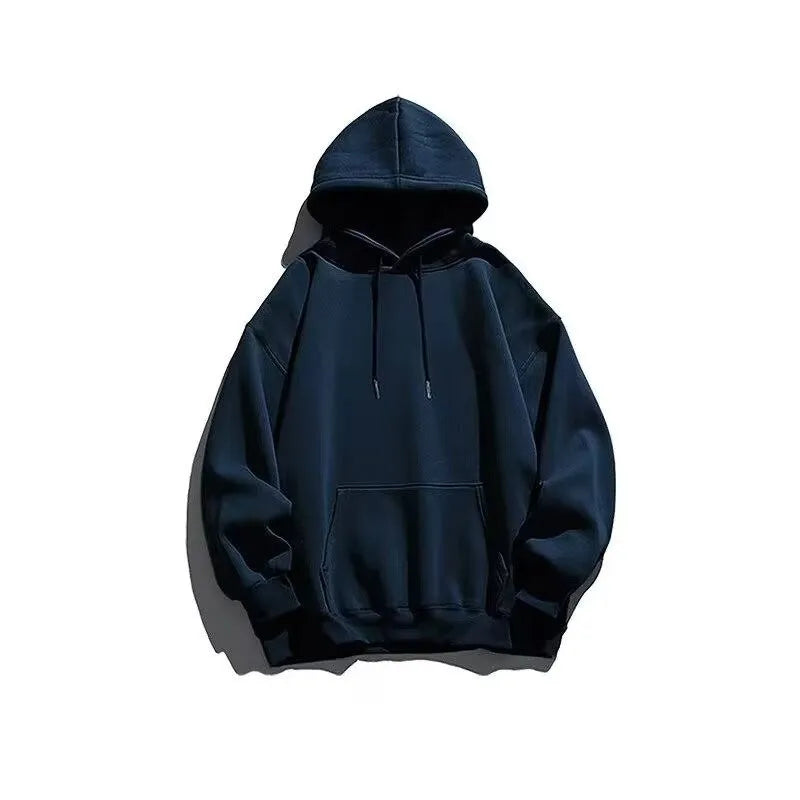 [Plus Size] Hooded Pullover Sweater for Men