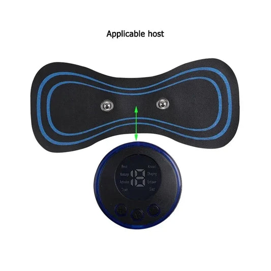 10PCS EMS Massage Replacement Patches – Neck & Body Muscle Pads