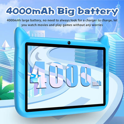 BDF 7-Inch Kids Tablet - Android 13, 4GB RAM, 64GB Storage