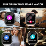 Waterproof Smart Watch with Call & Sleep Monitoring