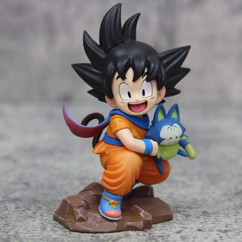 Childhood Goku & Puaru Kawaii Figurine