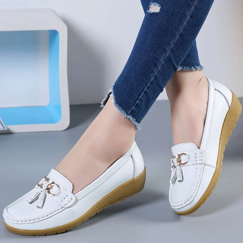 Women’s Slip-On Sports Shoes with Low Heels