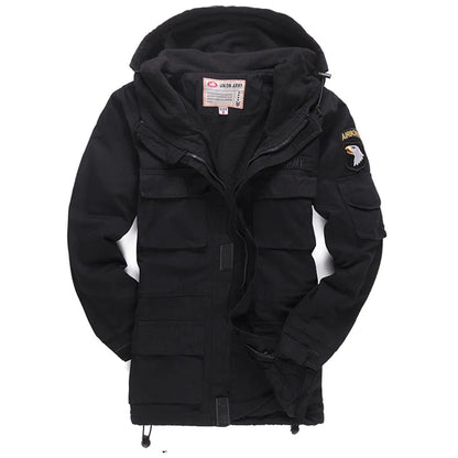US Military Fleece Tactical Windbreaker Jacket