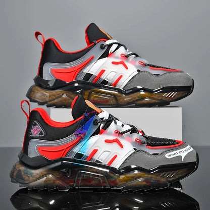 Men’s Luxury Fashion Sneakers – Breathable Casual Running Trainers