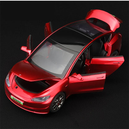 Model 3 Alloy Diecast Car - Sound & Light