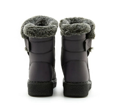 Stylish Women's Winter Boots - Waterproof, Warm