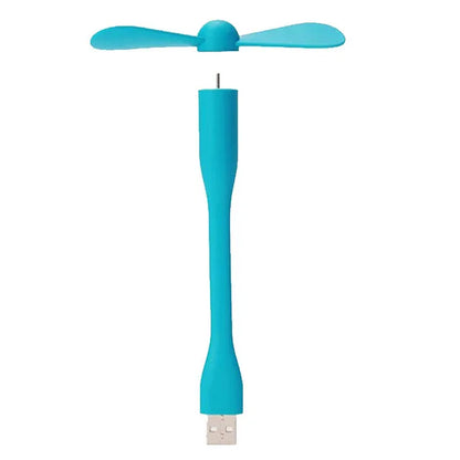 USB Mini LED Cooling Fan – Portable Laptop Cooler