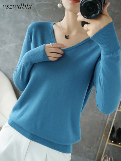 Loose Fit Spring Autumn Jumper