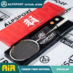 Alpsport AIR 10U Ultralight 52g T800 Badminton Racket