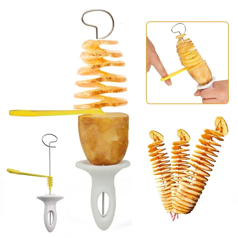 Whirlwind Potato Spiral Cutter - Creative Kitchen Gadget