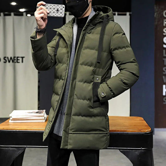 Winter Men’s Down Jacket Hooded