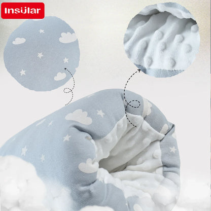 INSULAR Baby Arm Pillow for Nursing, Anti-Spit Milk Infant Cushion Pad