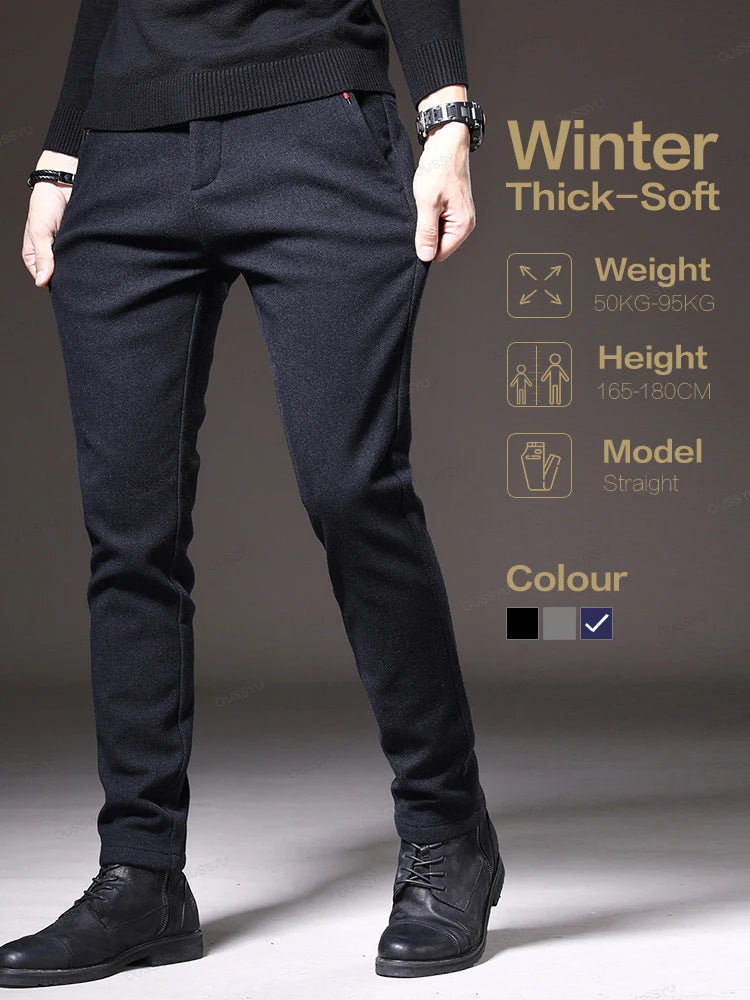 Men’s Slim Fit Stretch Cotton Pants