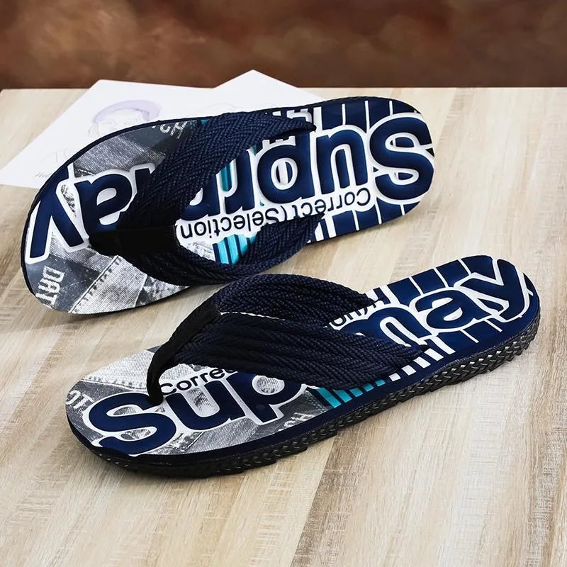 Men’s Anti-Skid Summer Sliders – Lightweight Beach & Casual Slides
