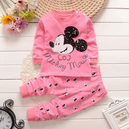 Cotton Baby Girl Sleepwear 2-Piece Set