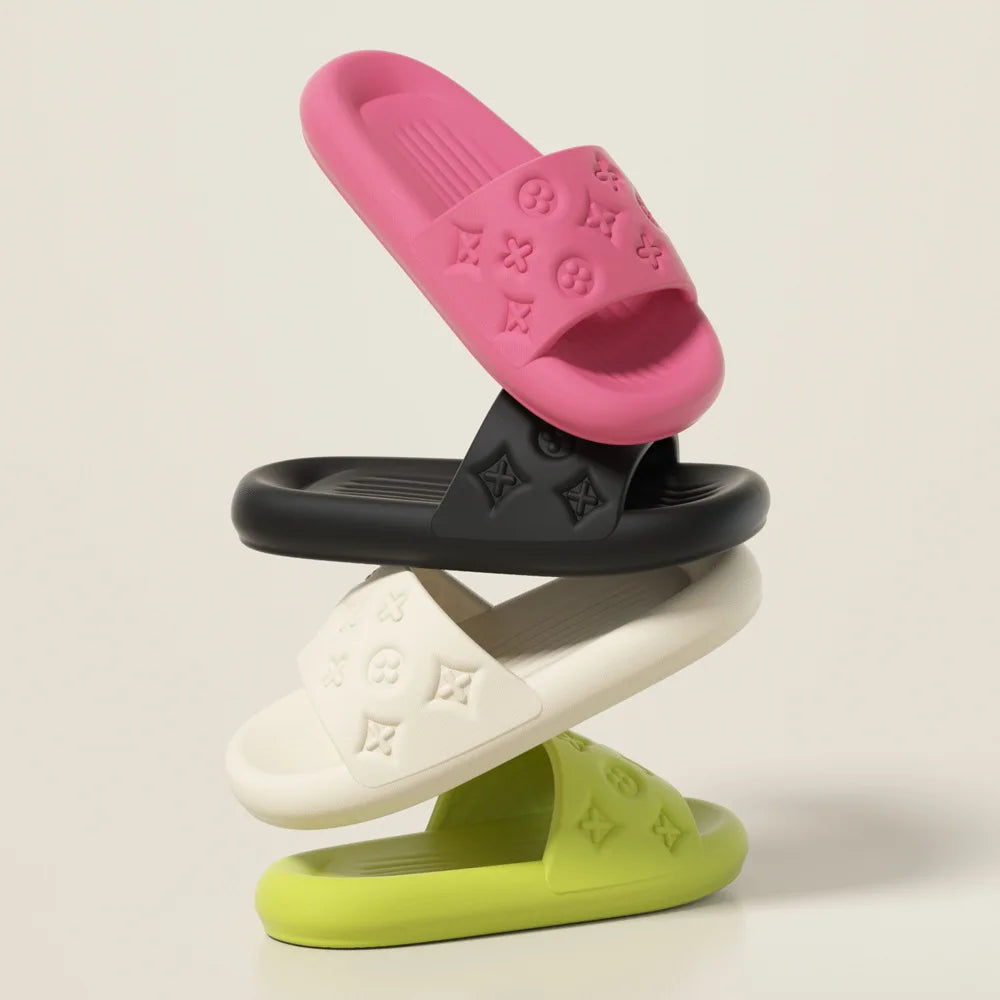 Unisex Summer Indoor EVA Slippers – Non-Slip Floor Flip Flops