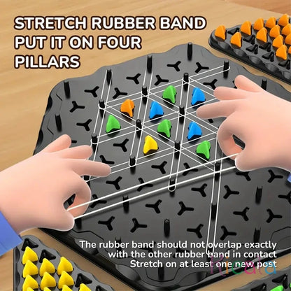 Rubber Board Game for Family Fun