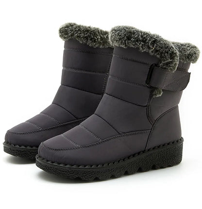 Stylish Women's Winter Boots - Waterproof, Warm