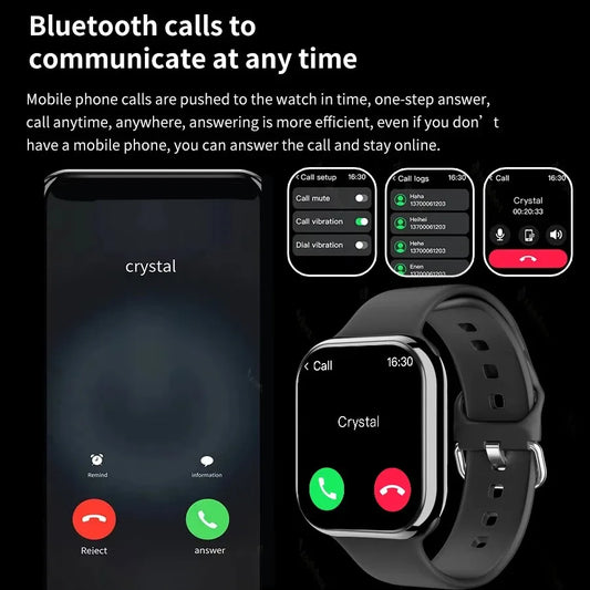 Smart Watch 9 – Advanced Fitness & Connectivity
