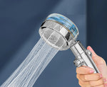 Turbo High-Pressure Handheld Shower Head with 5 Filters