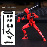 3D Printed Transformable Robot Action Figures