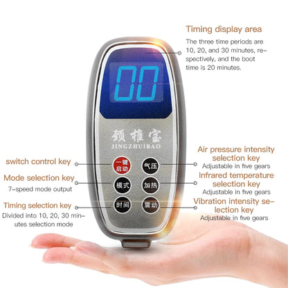 Electric Infrared Heating Neck & Shoulder Massager