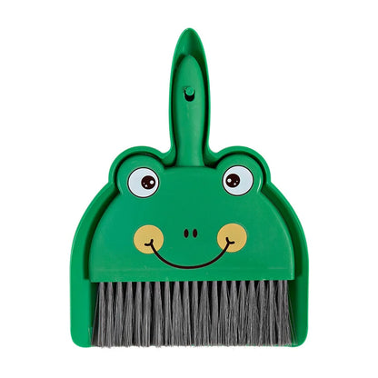 Mini Broom and Dustpan Set for Tabletop Desk and Household Cleaning