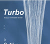 Turbo High-Pressure Handheld Shower Head with 5 Filters