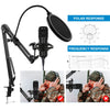 BM-800 Condenser Microphone - Versatile Pro Audio for Recording