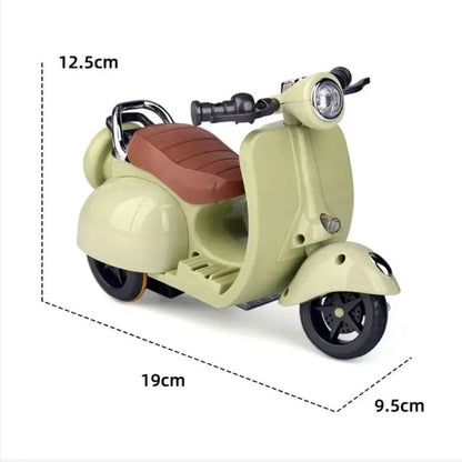 Labubu Mini Electric Motorcycle with Lights & Music – Doll Accessory Gift