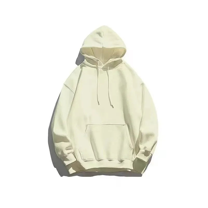 [Plus Size] Hooded Pullover Sweater for Men