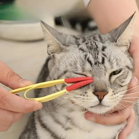 Pet Eye Comb Brush – Tear Stain Remover for Cats & Dogs
