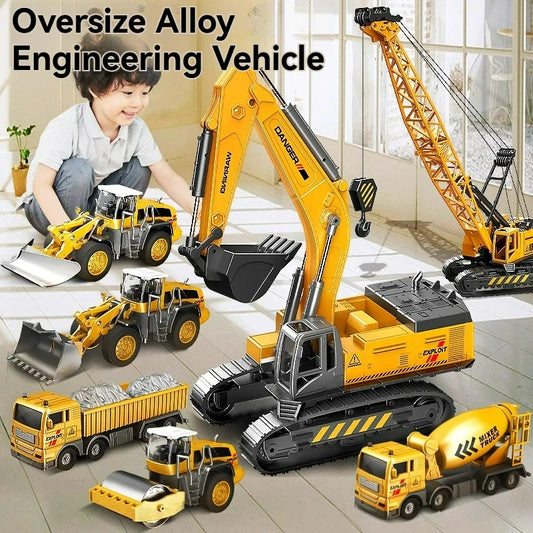 Diecast Truck Toy - Classic Construction Loader