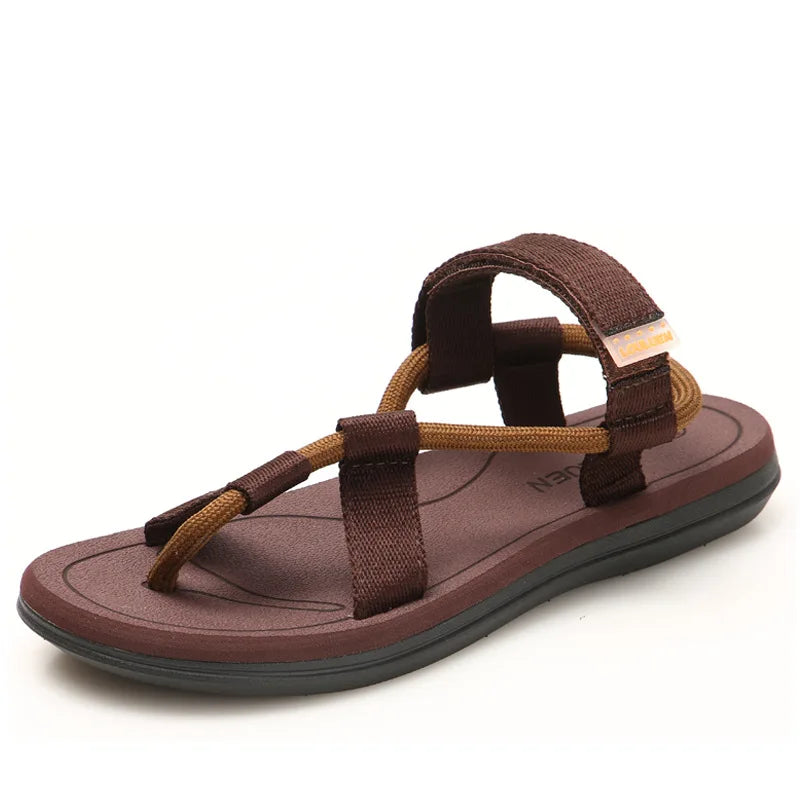 Men’s Roman Summer Sandals – Comfortable Outdoor Flip Flops