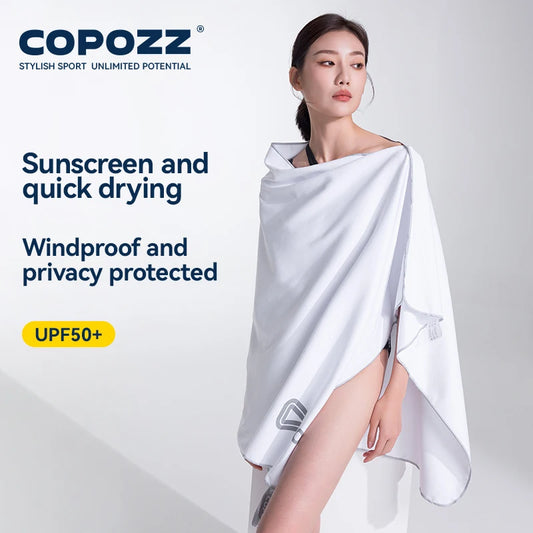 Quick-Dry Microfiber Beach Towel for Adults Lightweight Travel and Sports Use