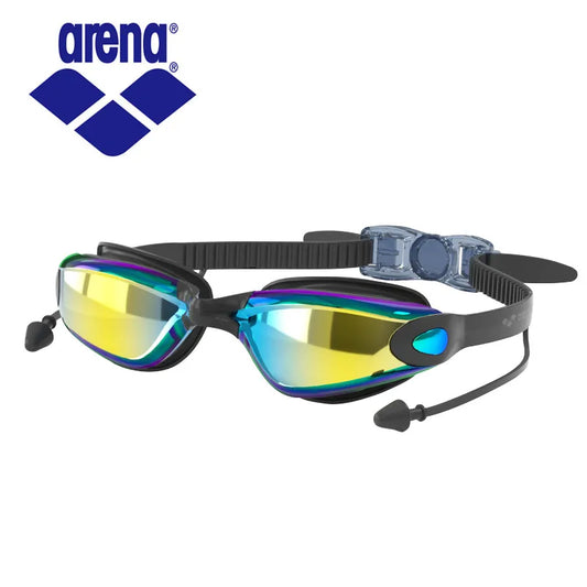 ARENA Anti-Fog UV Swim Goggles with Earplugs for Men and Women