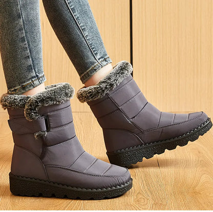Stylish Women's Winter Boots - Waterproof, Warm