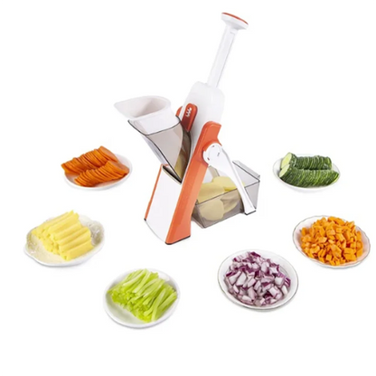 5 in 1 Multifunctional Vegetable Slicer Grater Cutter Kitchen Tool Set