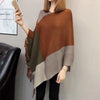 Elegant Ladies Poncho Cape Sweater